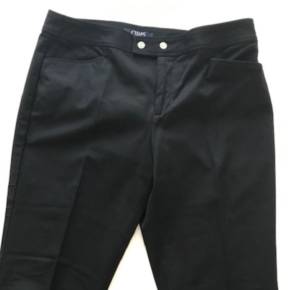 CHAPS | Petite Black Cotton Capris NWOT - Picture 12 of 13